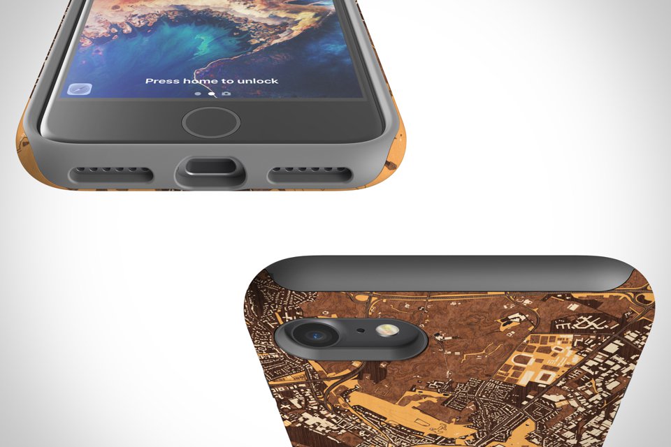 Map Cases - Tough case has dual layer of protection and easy access to ports
