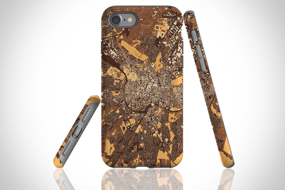 Map Cases - The Tough Case is built to keep your smartphone protected and secure. It boasts a dual layer case for extra durability and protection.