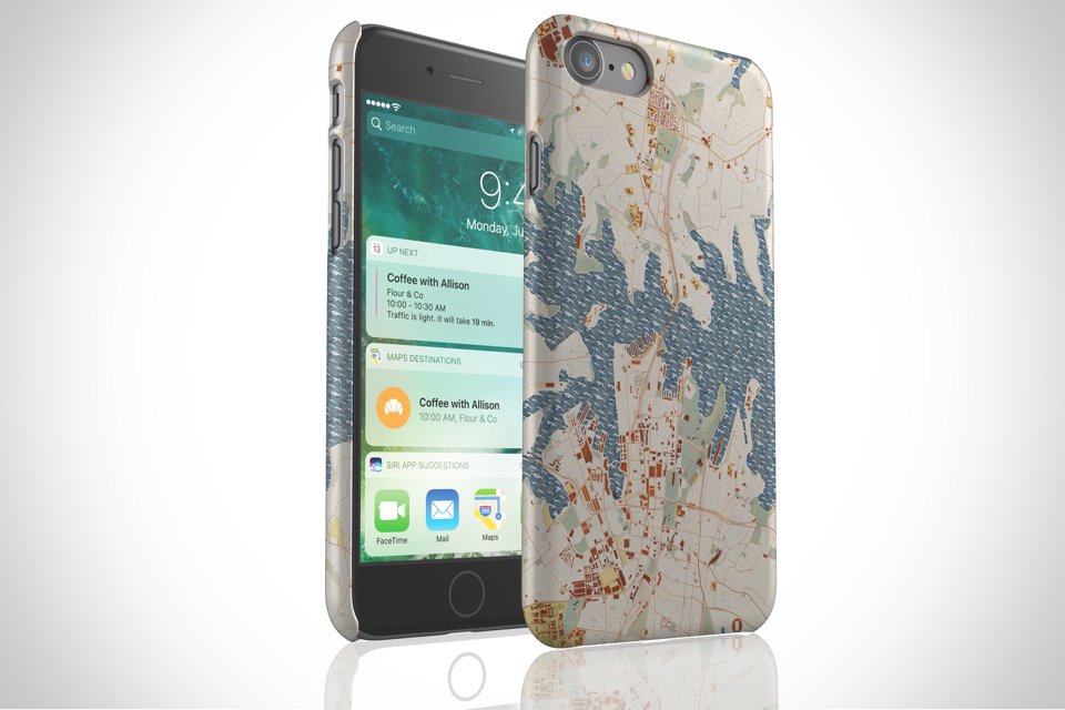 Map Cases - Snap Case makes it easy to slide your phone into a pocket or clutch. Its slim form factor and lightweight design give it a modern look.